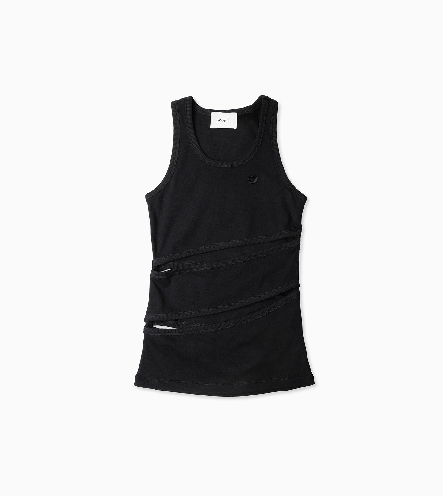 COPERNI Spiral Tank Top Black