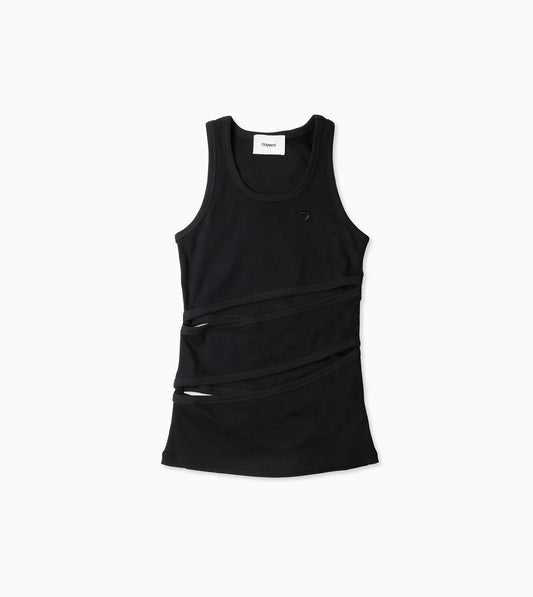 COPERNI Spiral Tank Top Black