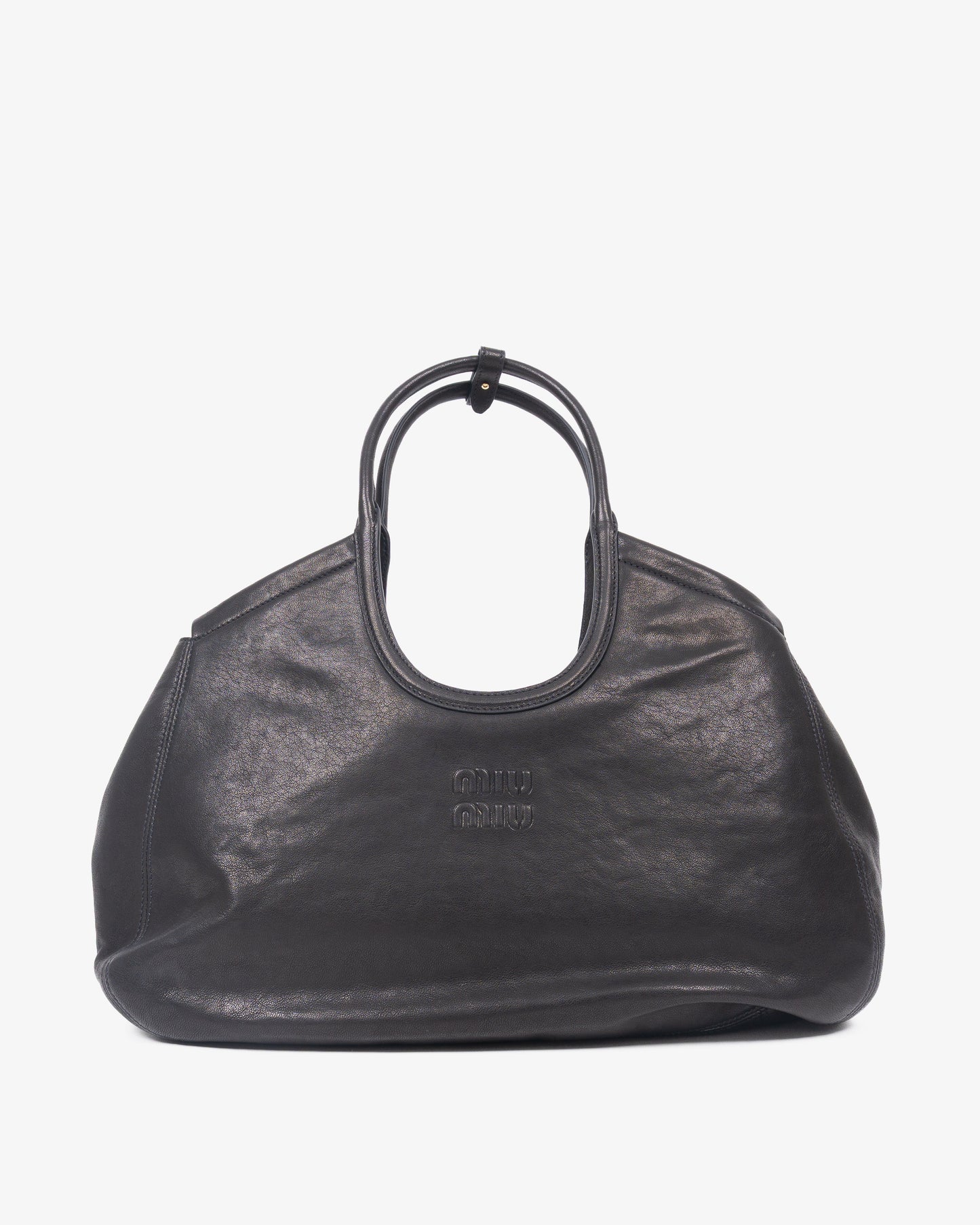 MIU MIU Hand Bag Black