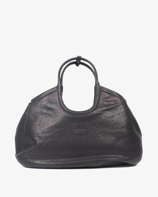 MIU MIU Hand Bag Black