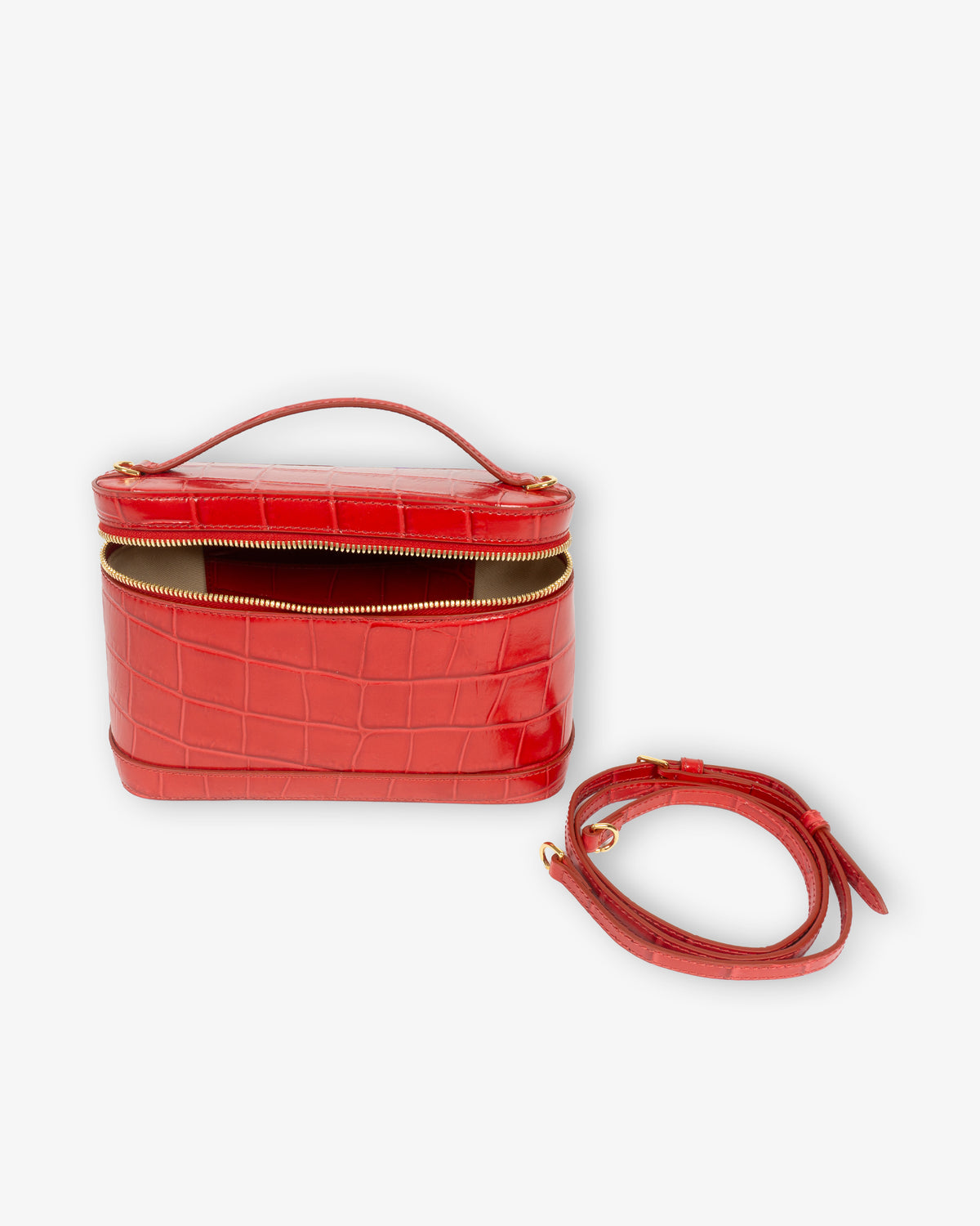 JACQUEMUS Le Petit Vanity Bag Red