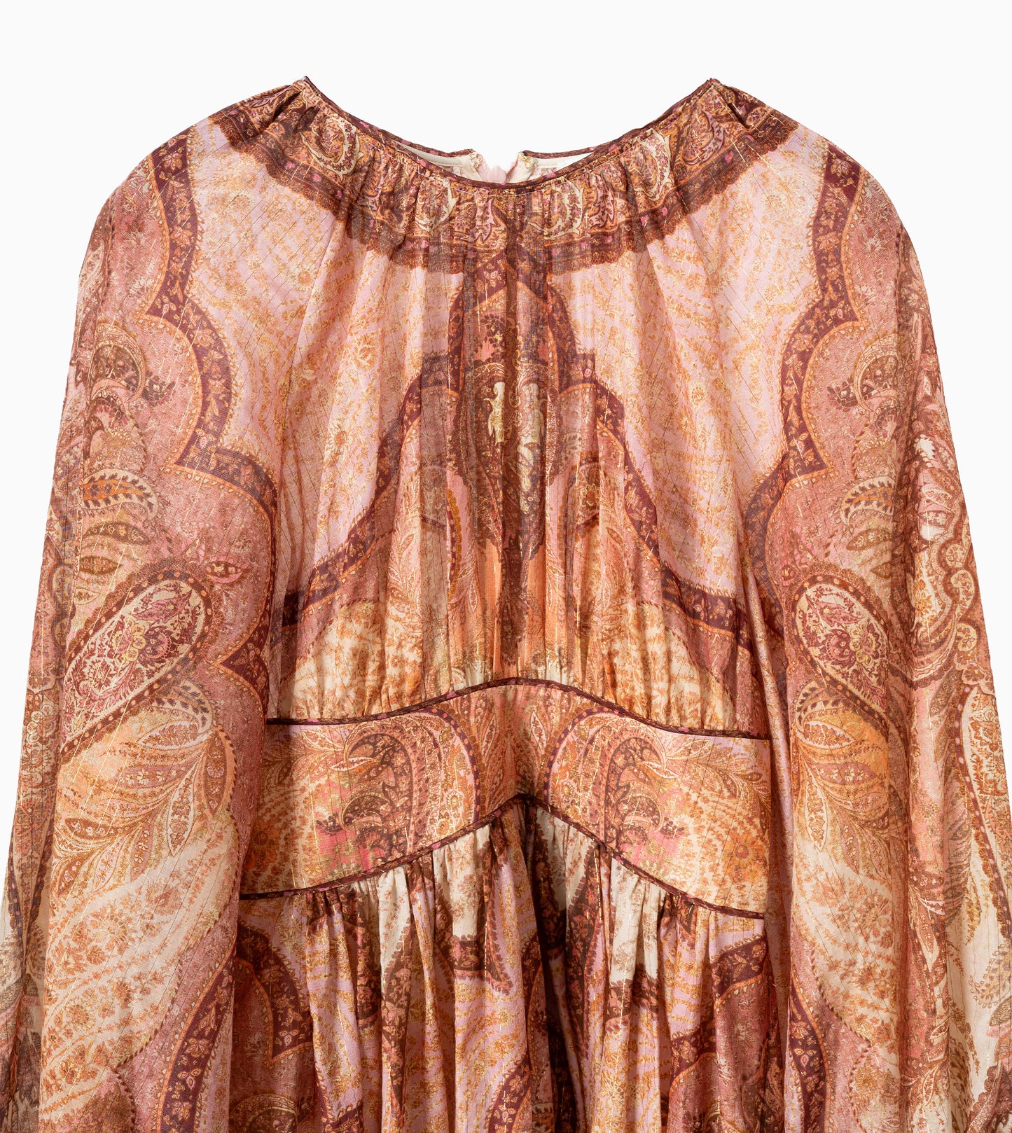 ZIMMERMANN WANDERLUST LONG SLEEVE DRESS