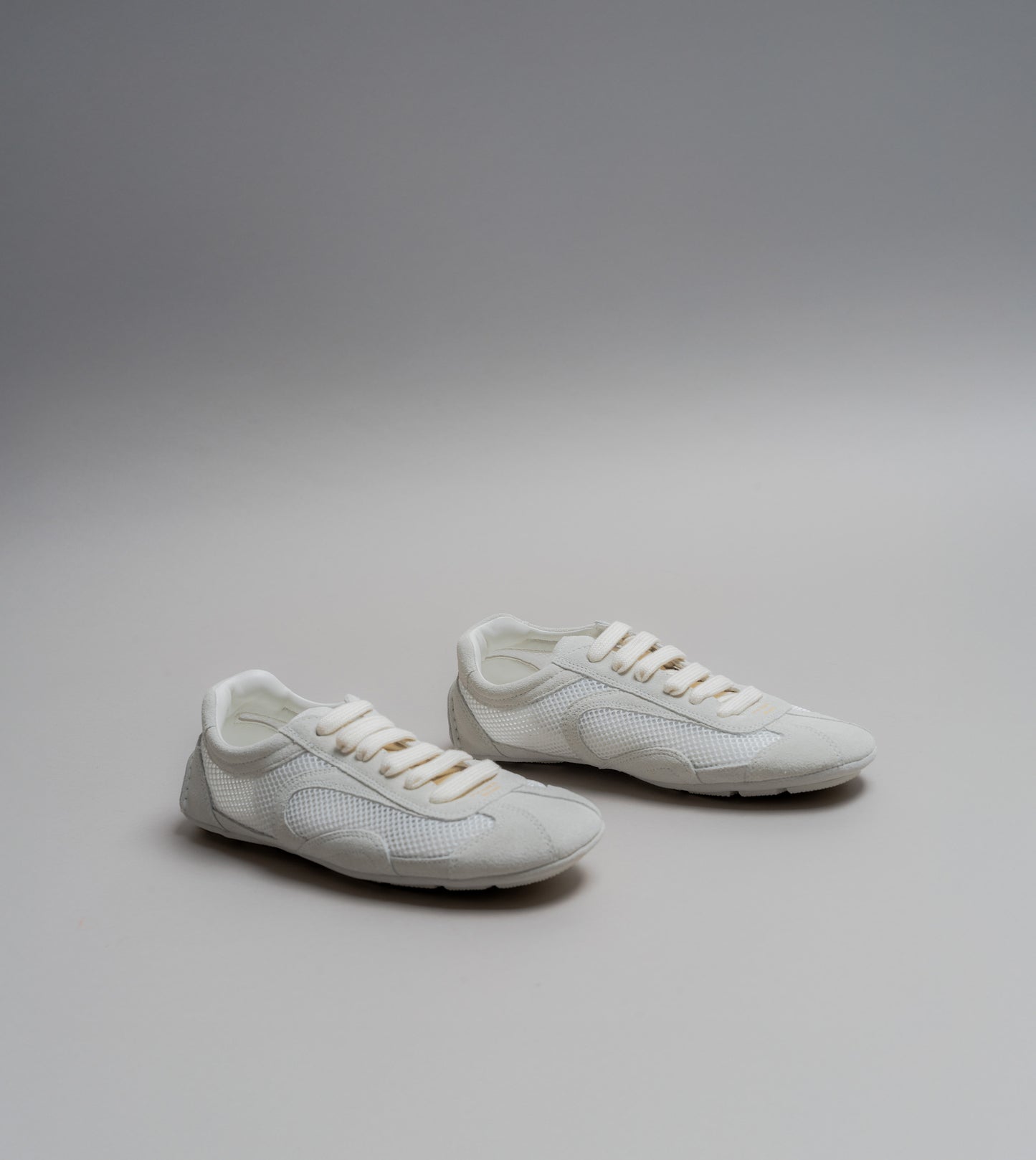 PRADA Upper Leather Shoes Bianco
