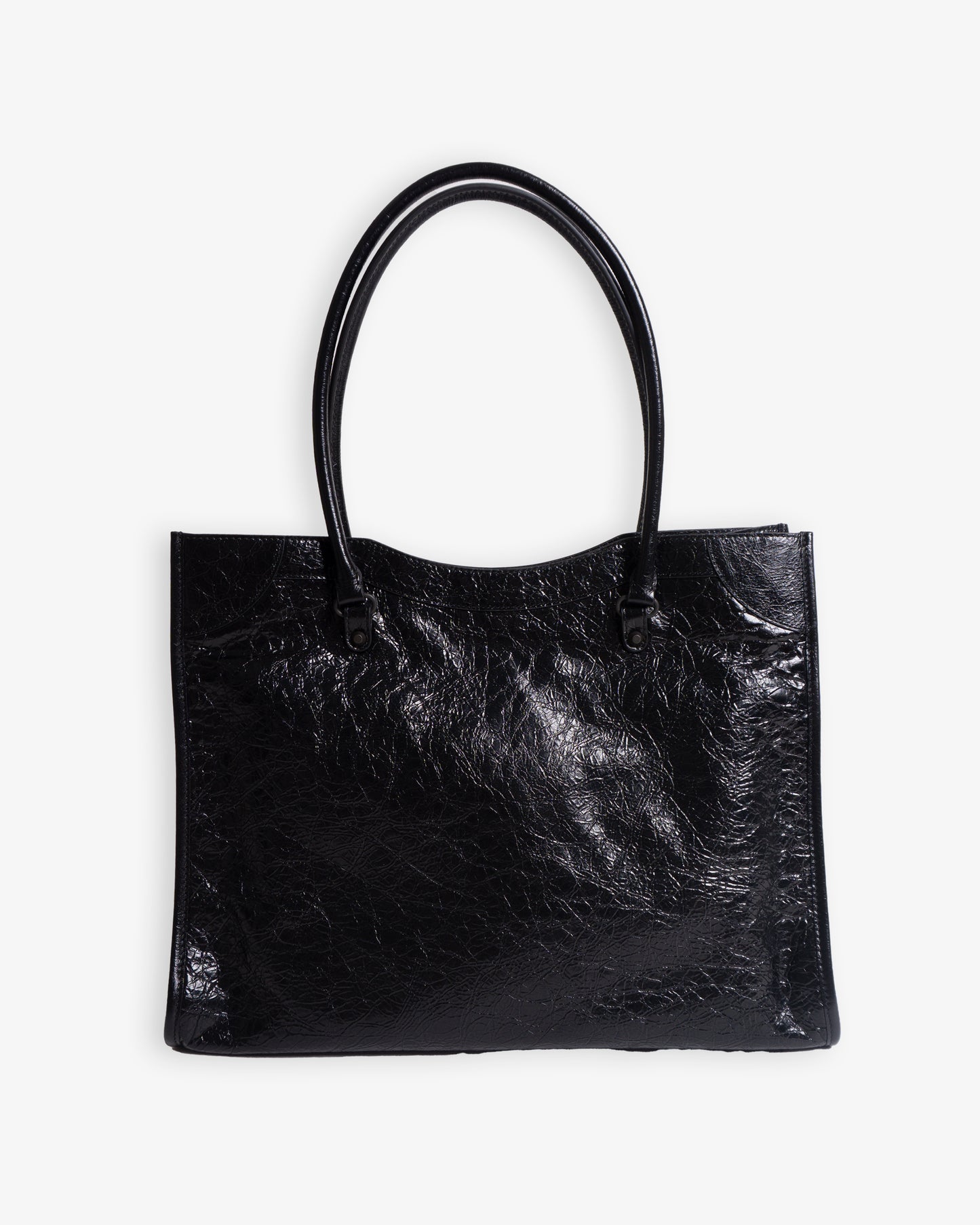 BALENCIAGA Medium Le City Tote Bag in Black