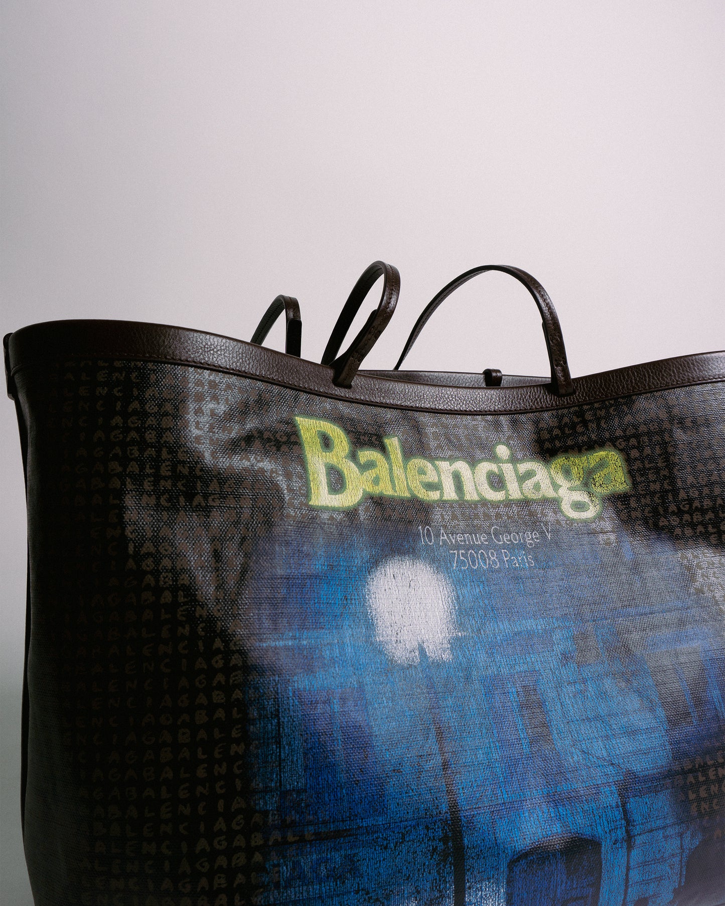 BALENCIAGA Bag with Det. Pochette Black / L Addr Yellow