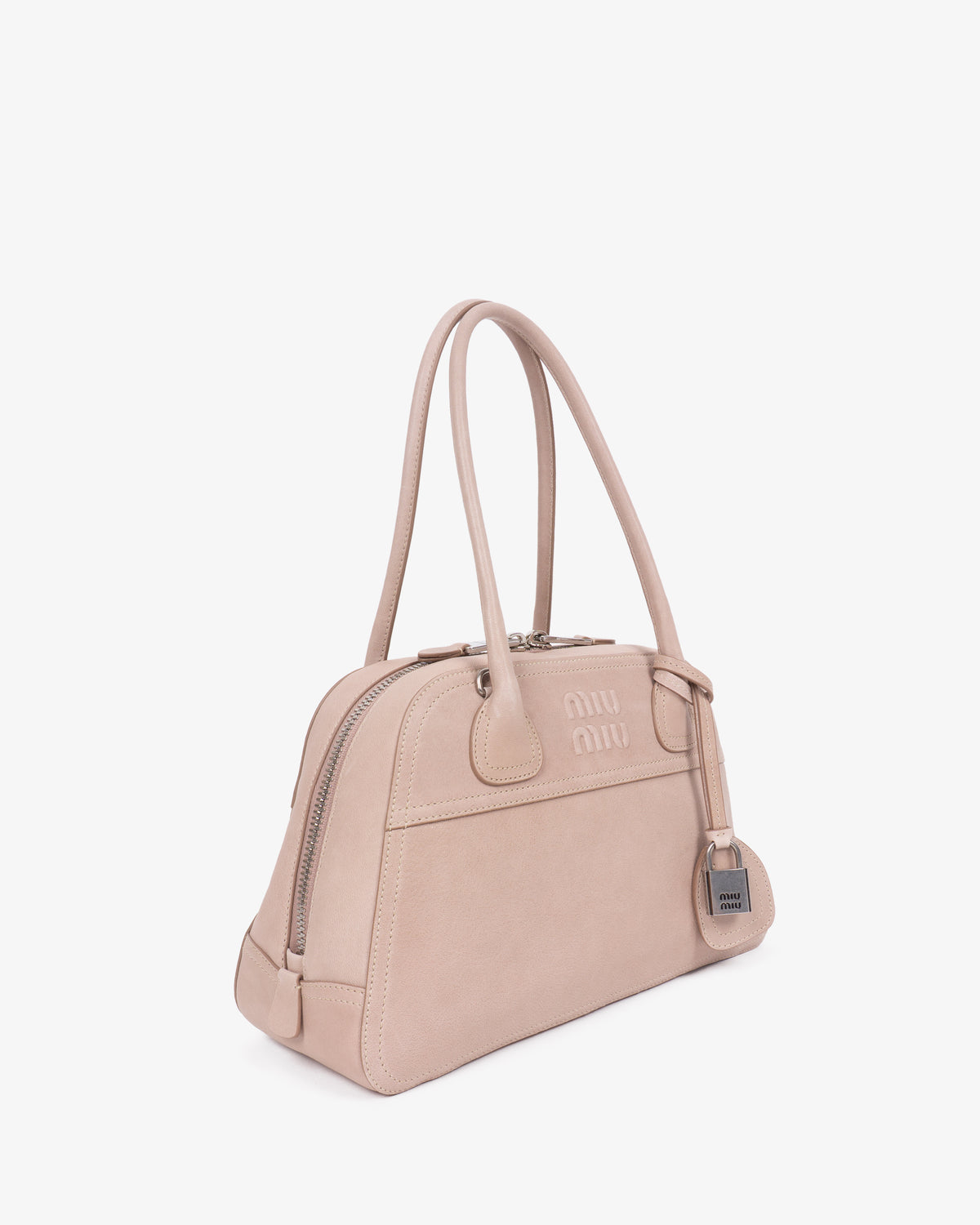 MIU MIU Vivant Nappa Bag Opale