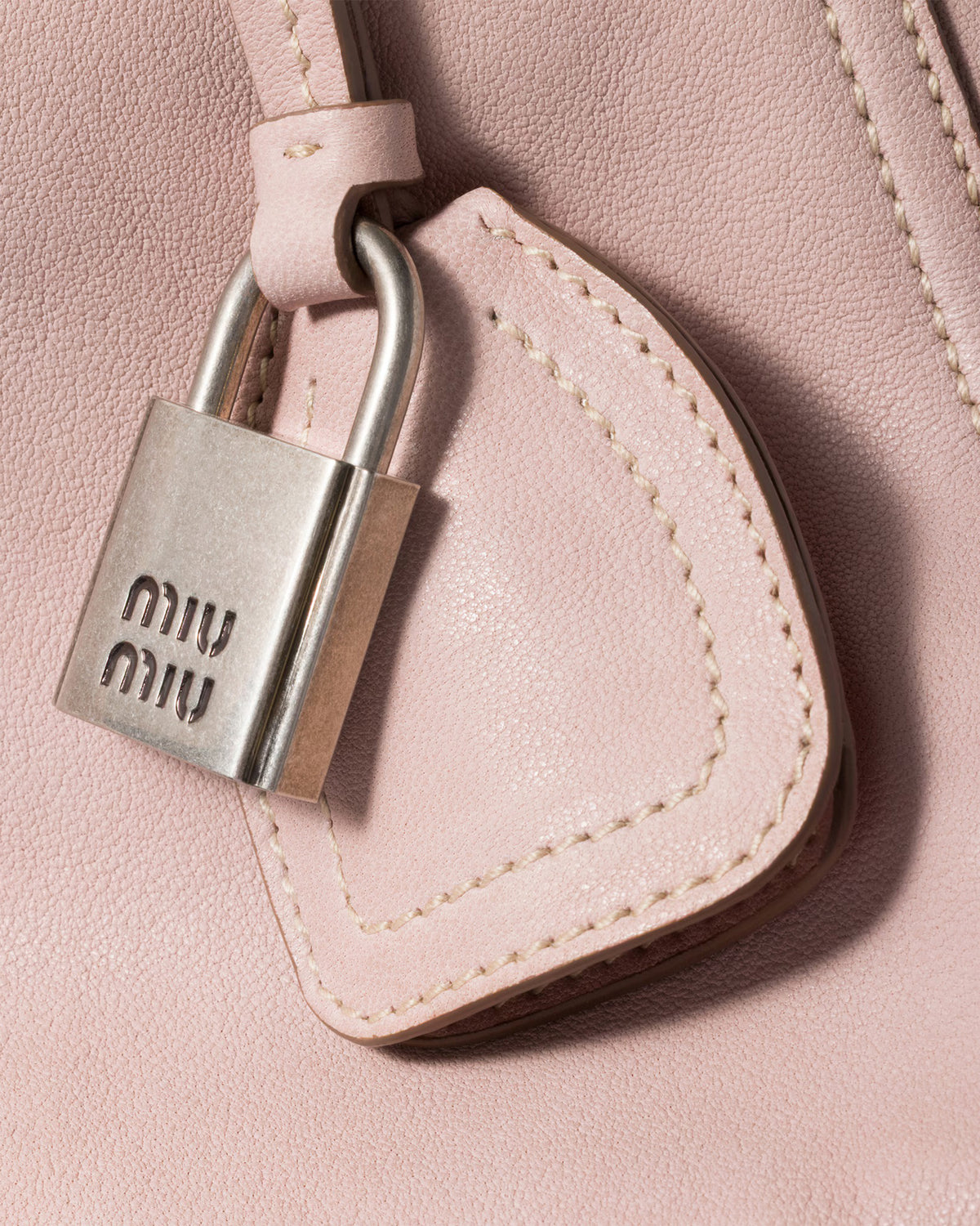 MIU MIU Vivant Nappa Bag Opale