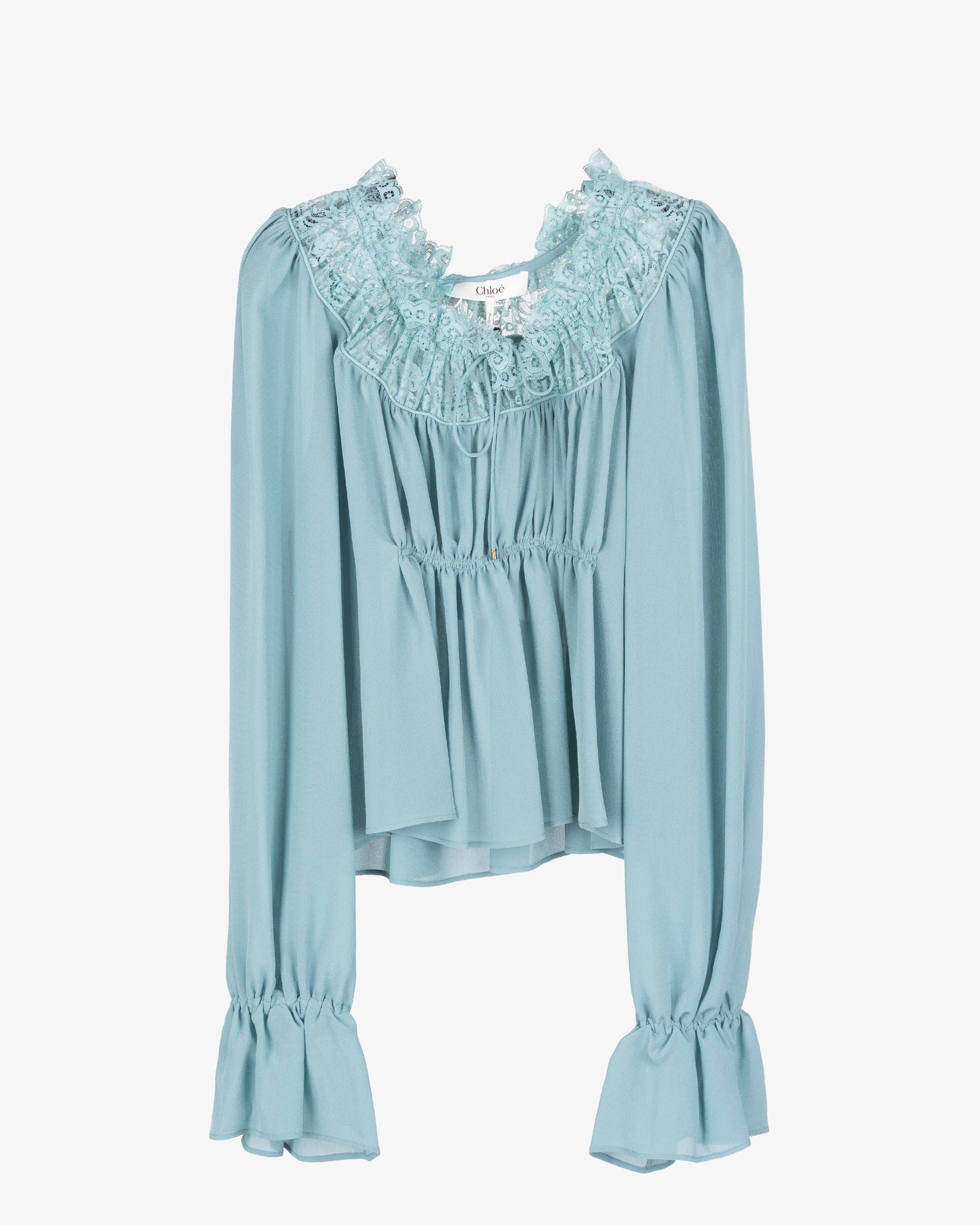 CHLOÉ Top After Storm Blue