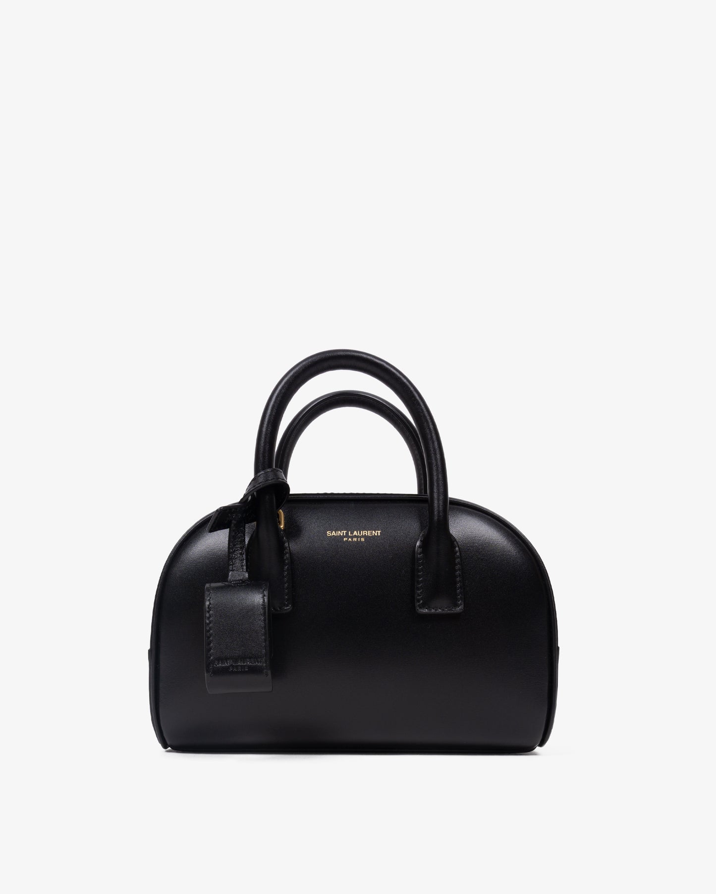 SAINT LAURENT YSL M.Bag with Removable Padlock Black