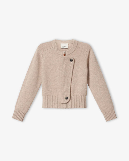 ISABEL MARANT Murielle Cardigan  Beige
