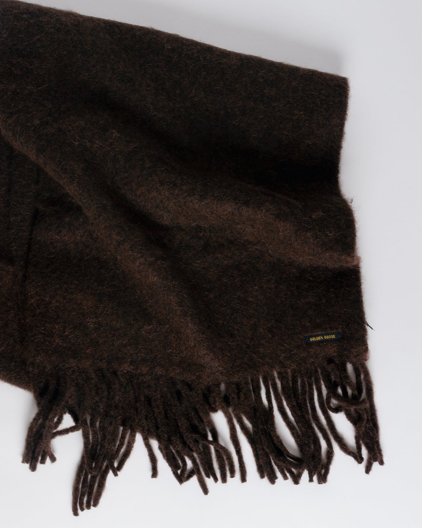 GOLDEN GOOSE Journey Scarf Long Fringes