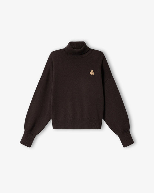 ISABEL MARANT Nasha Pullover Chocolate