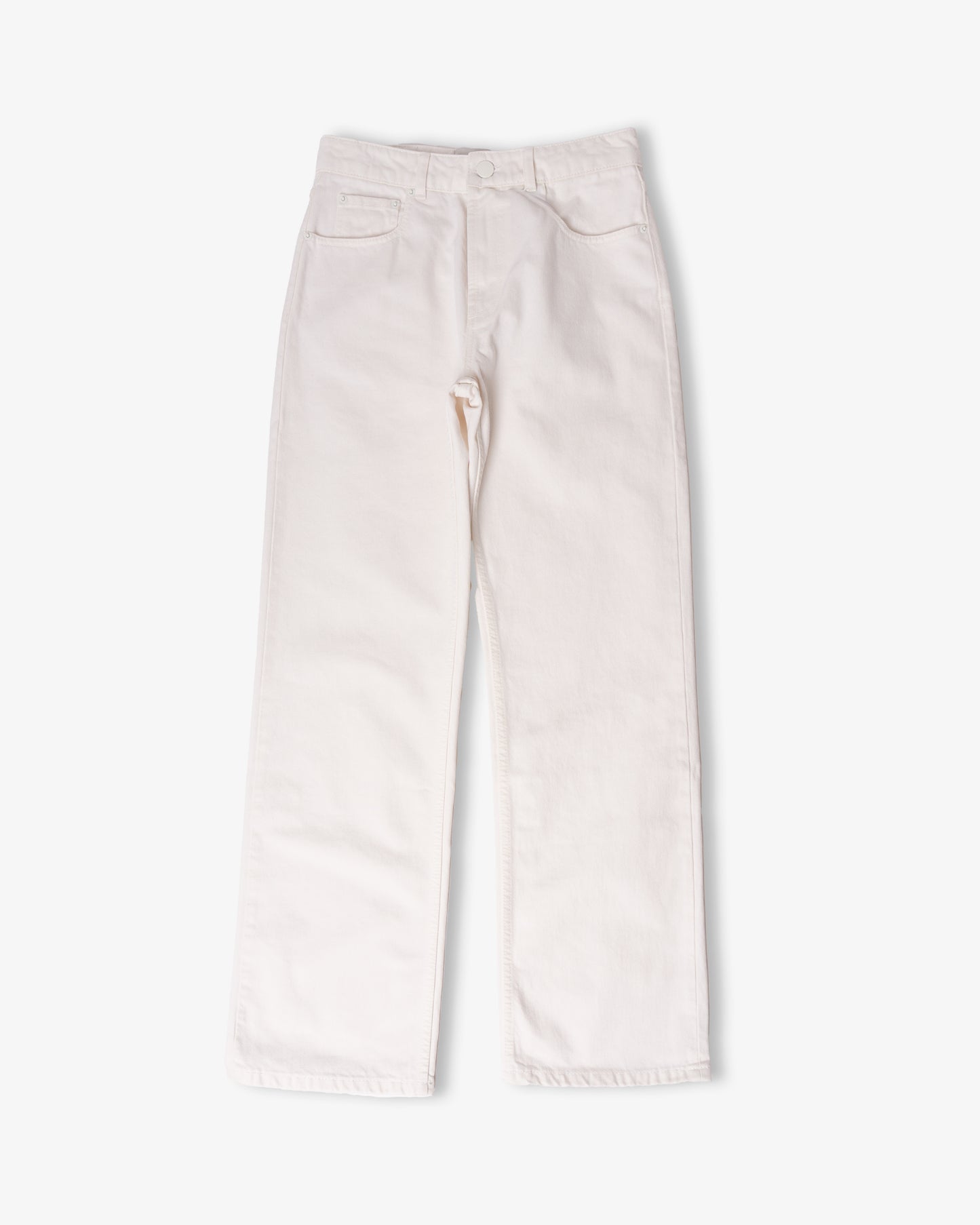 AMI PARIS Large Fit Large Fit Jeans White