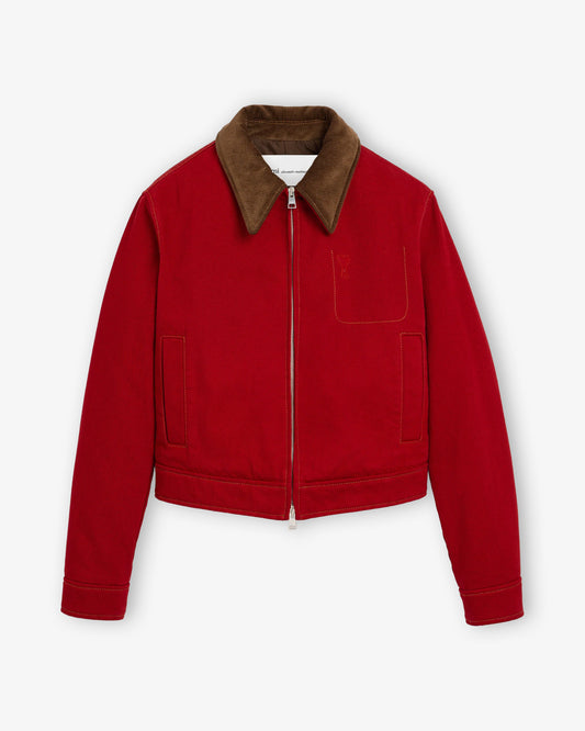 AMI Veste Adc Zipped Jacket