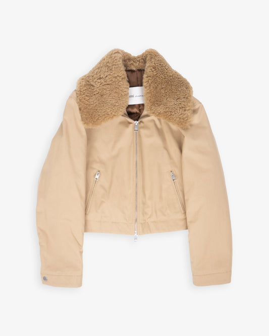 AMI Veste Zipped Padded Jacket