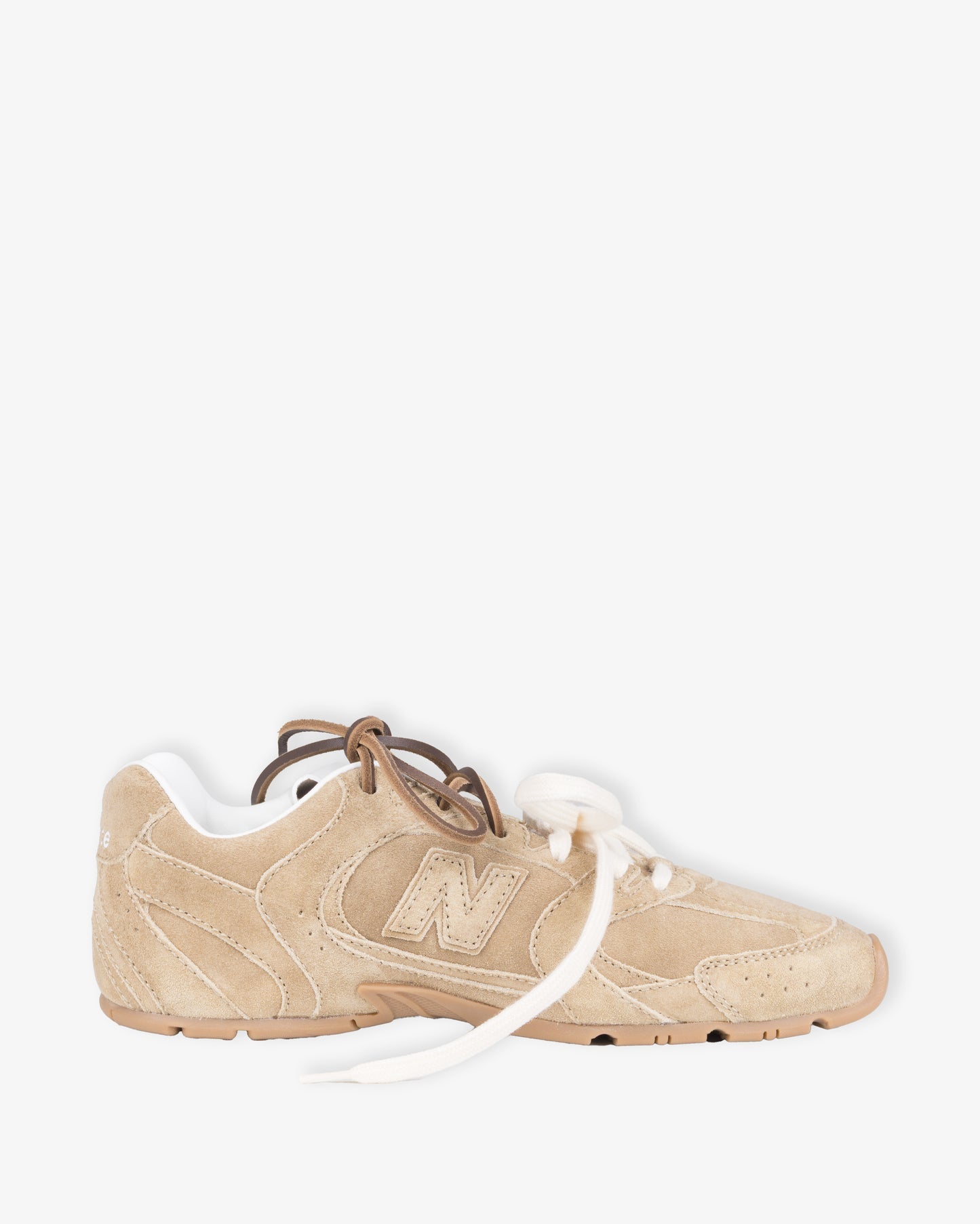 MIU MIU Lace up Shoes Ecru