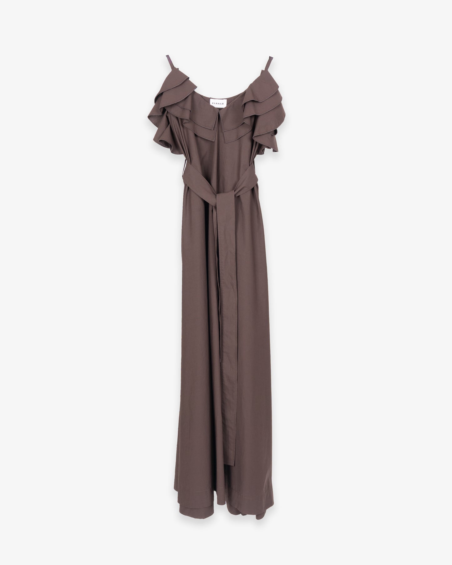 PAROSH Dress Brown