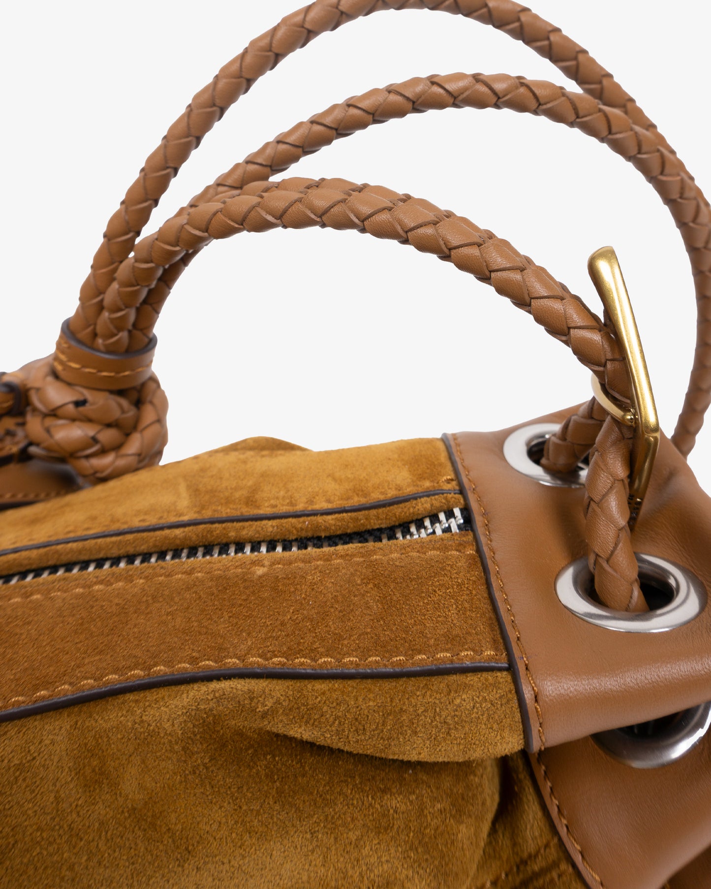 ISABEL MARANT Maia Medium Shoulder Bag Cognac
