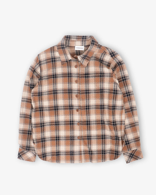 PAROSH Cowboy Shirt Fantasia Marrone
