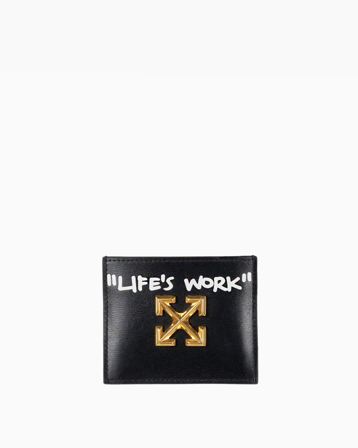 TARJETERO OFF WHITE NEGRO - 33319