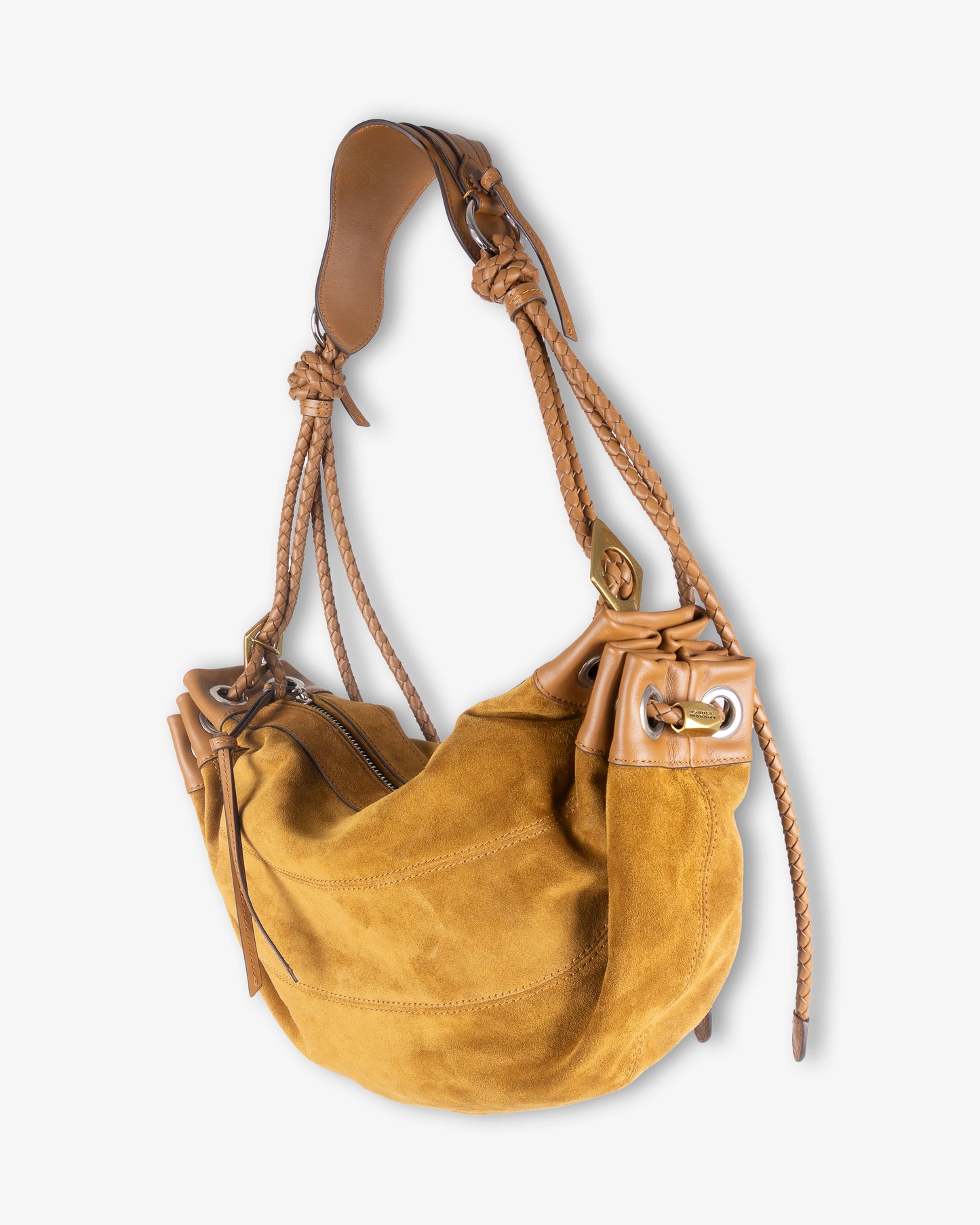 ISABEL MARANT Maia Medium Shoulder Bag Cognac