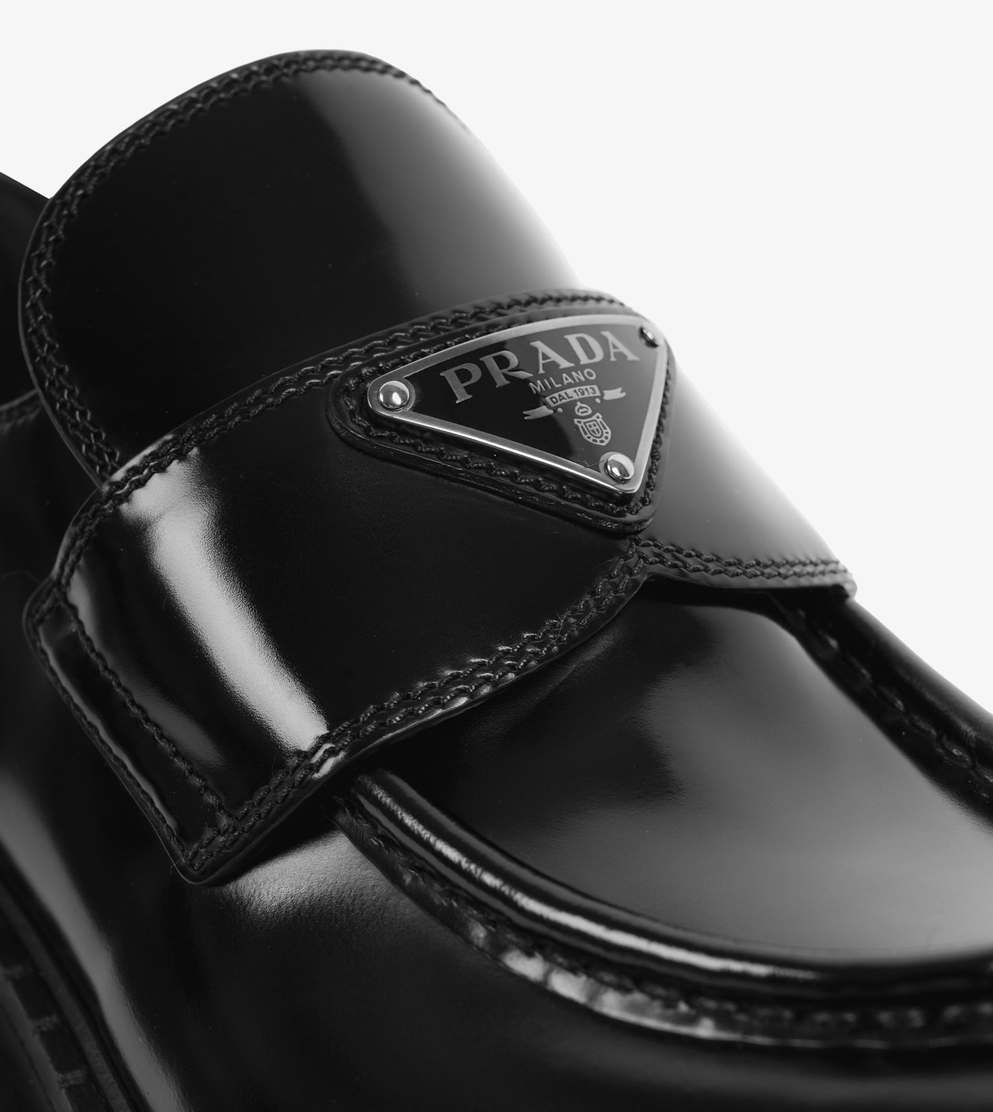 PRADA Loafers Leather