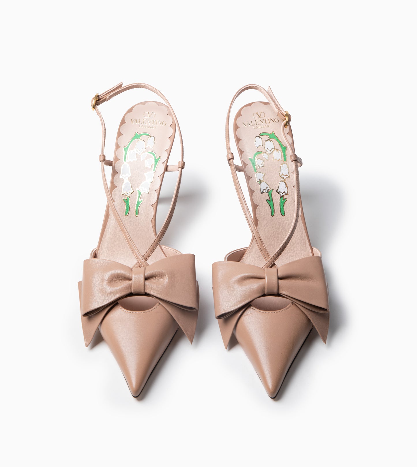 VALENTINO SLING BACK BOWOW SHOE CANELLE
