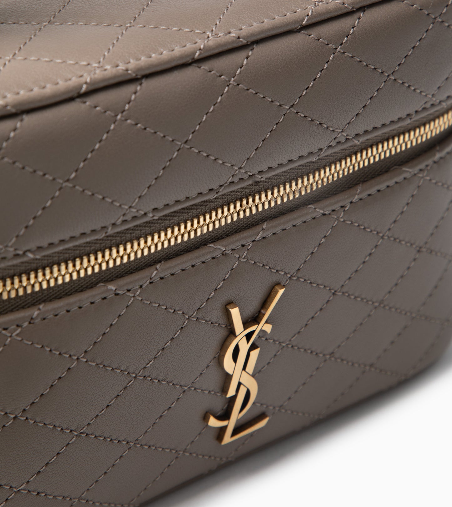 SAINT LAURENT Mini Gaby Bag Plaza Taupe