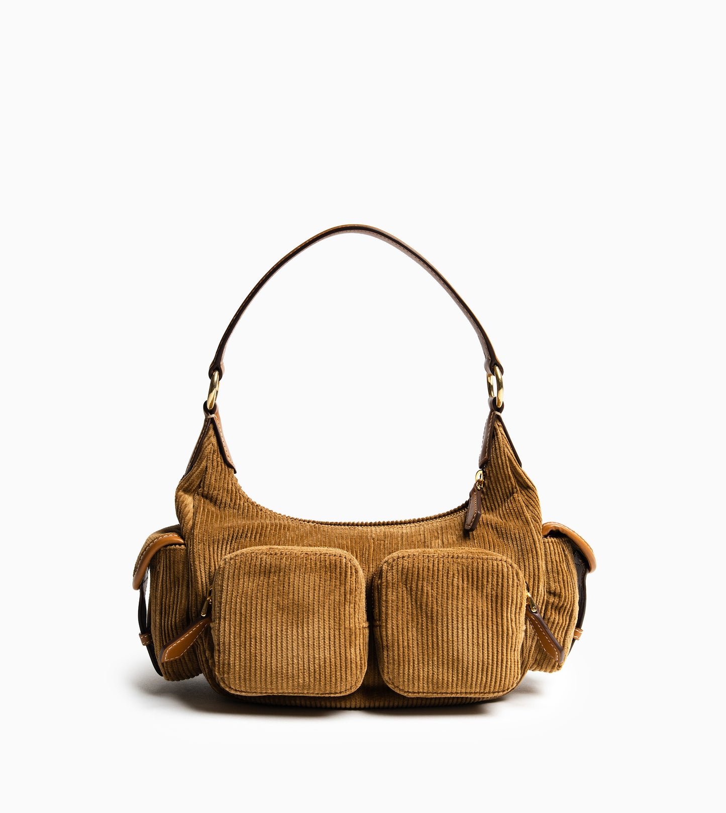 MIU MIU Velluto Handbag Canela