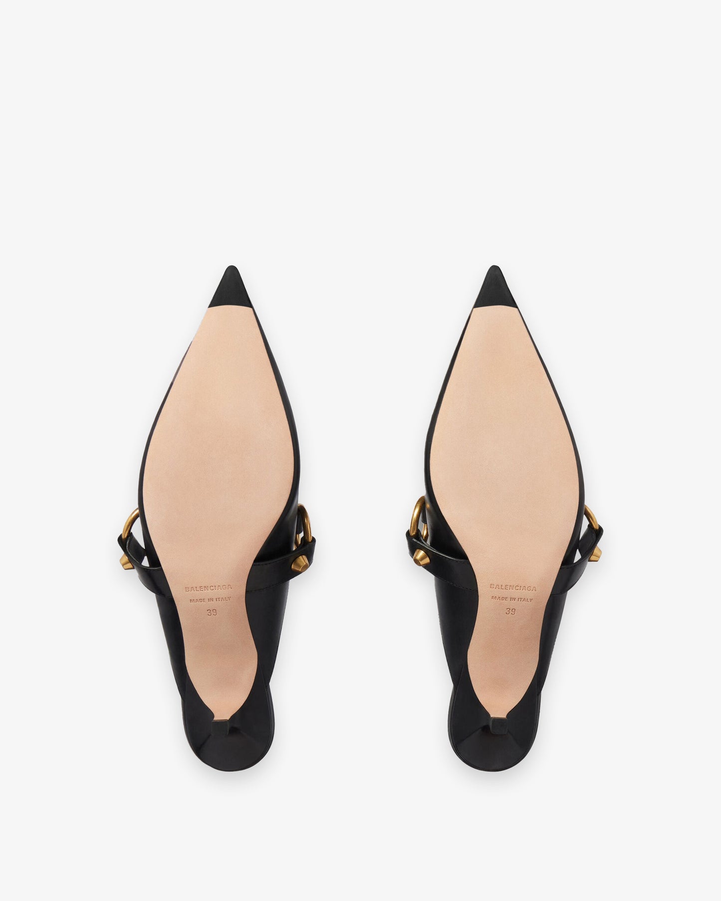 SAINT LAURENT Shoes Pumps Mid Heel Manto Naturale