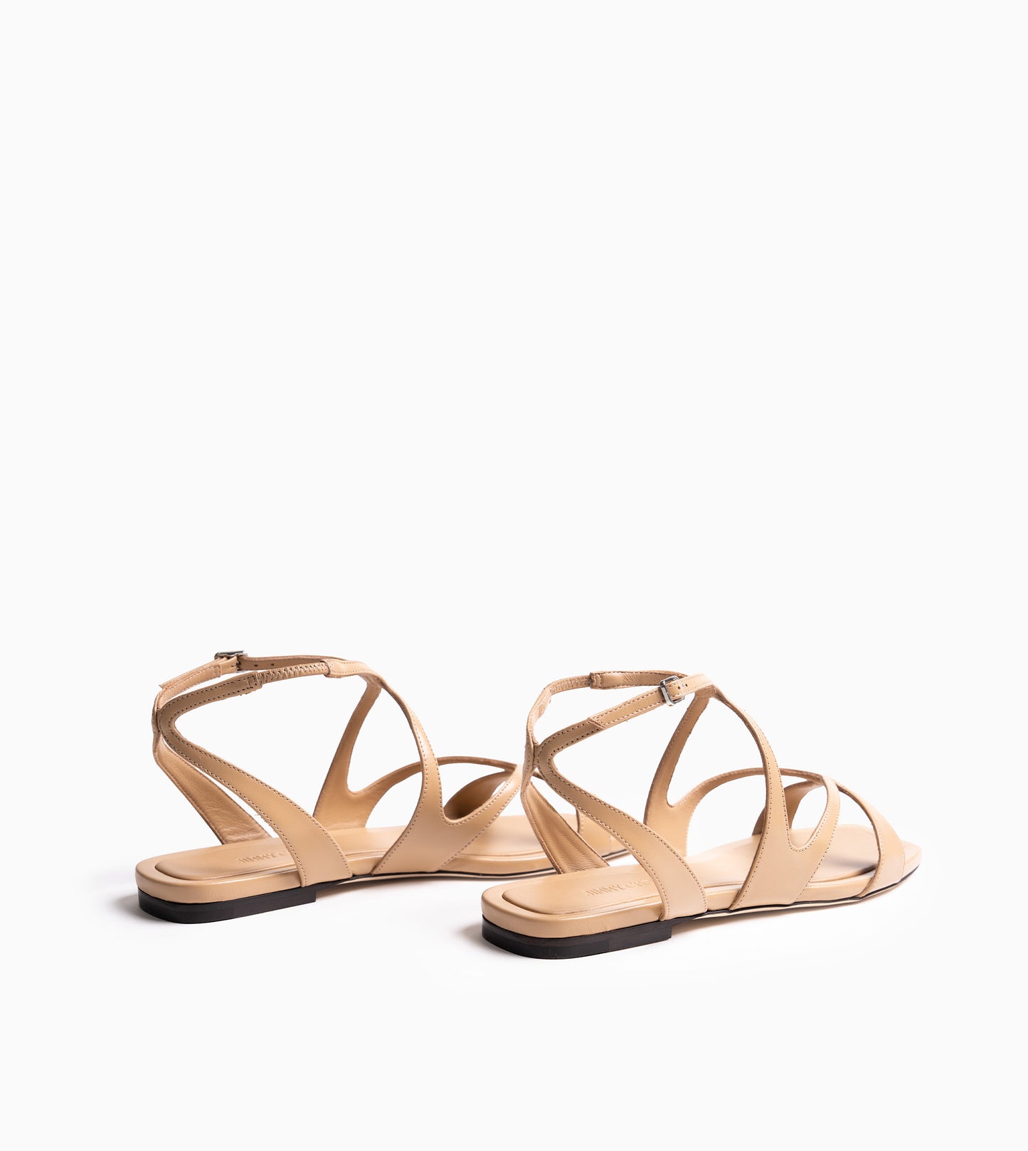 JIMMY CHOO Ayla Flat Nappa