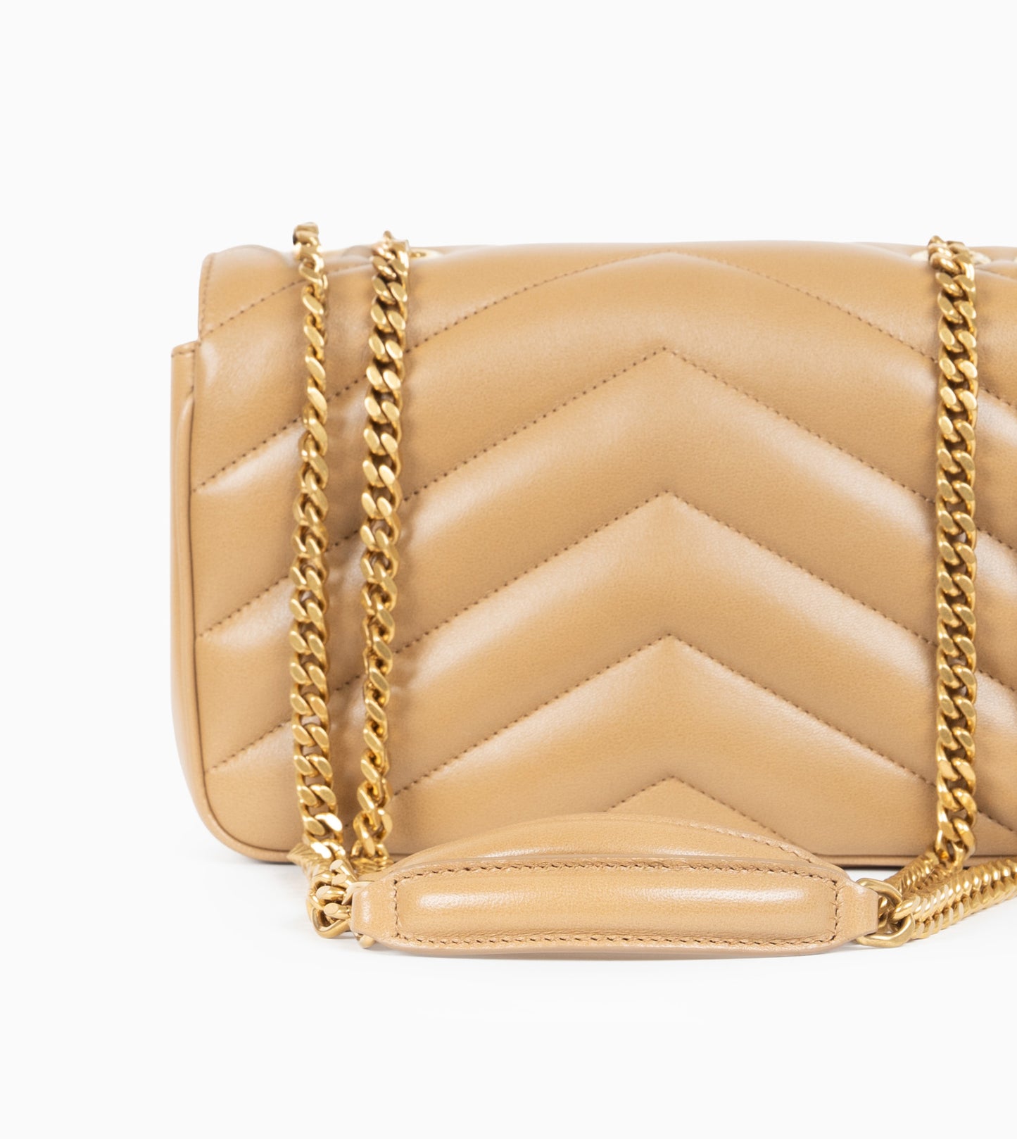 SAINT LAURENT MEDIUM LOU LOU TAN