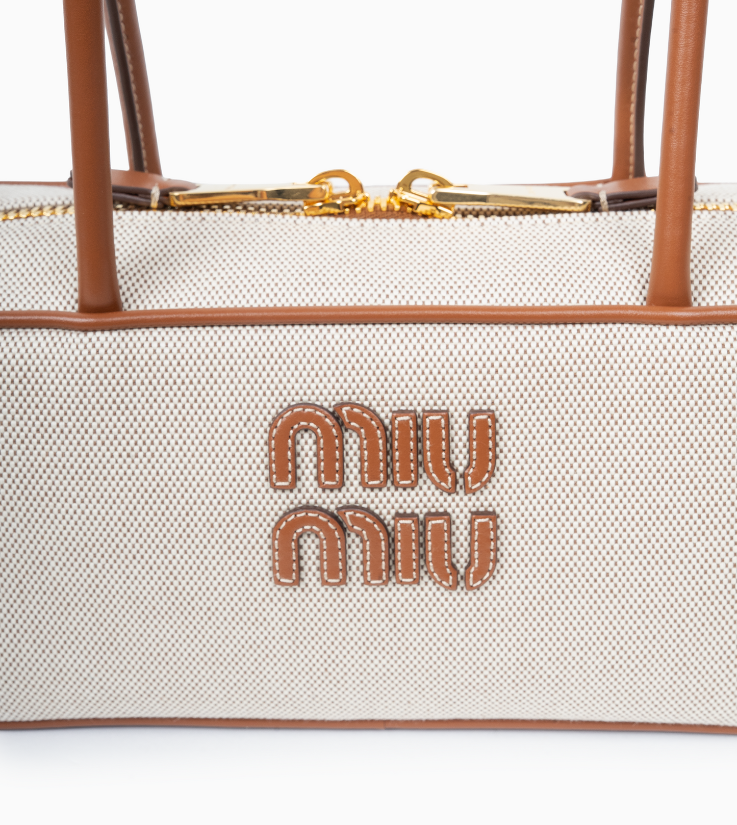MIU MIU Beau Canvas Bag