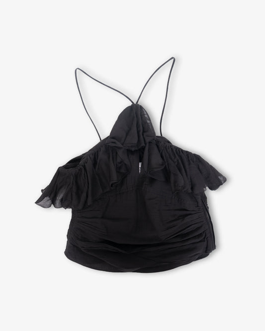 ISABEL MARANT Djima Top Black