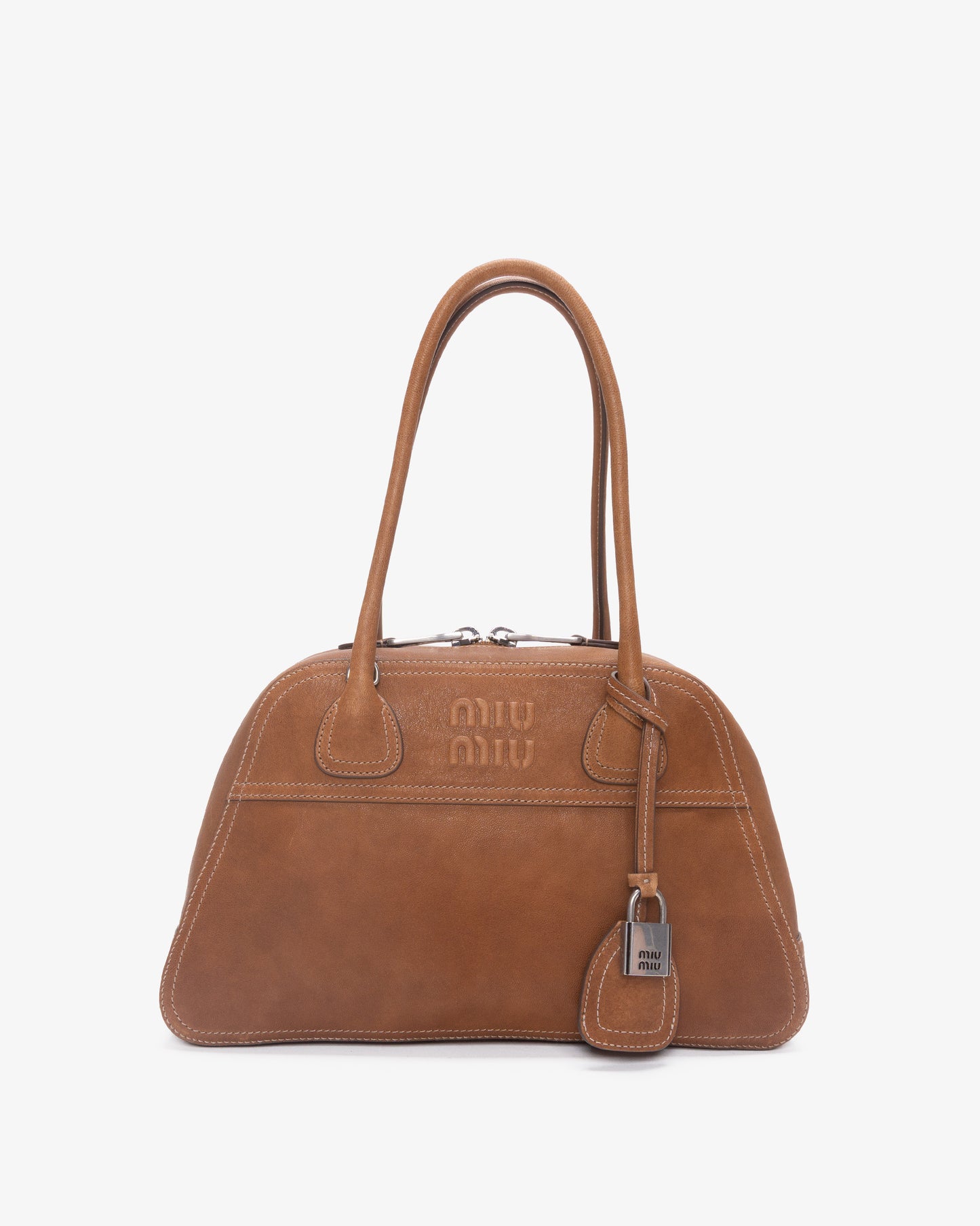 MIU MIU Hand Bag Caramel
