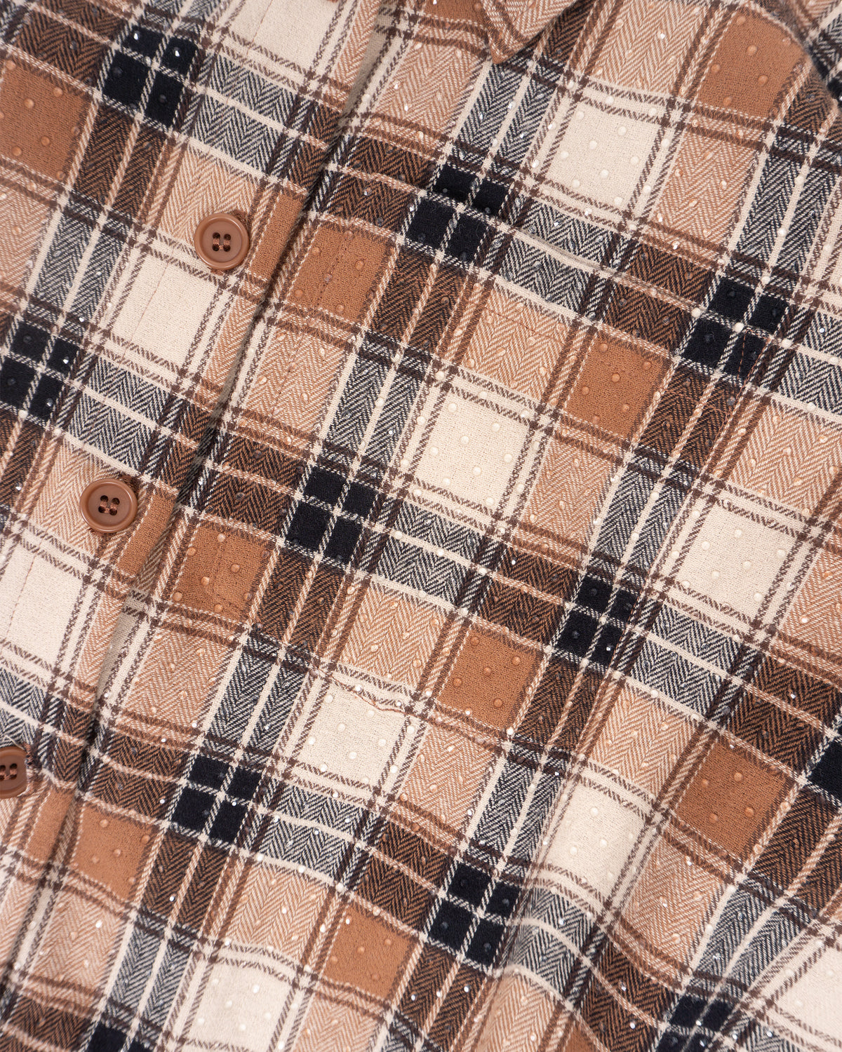 PAROSH Cowboy Shirt Fantasia Marrone