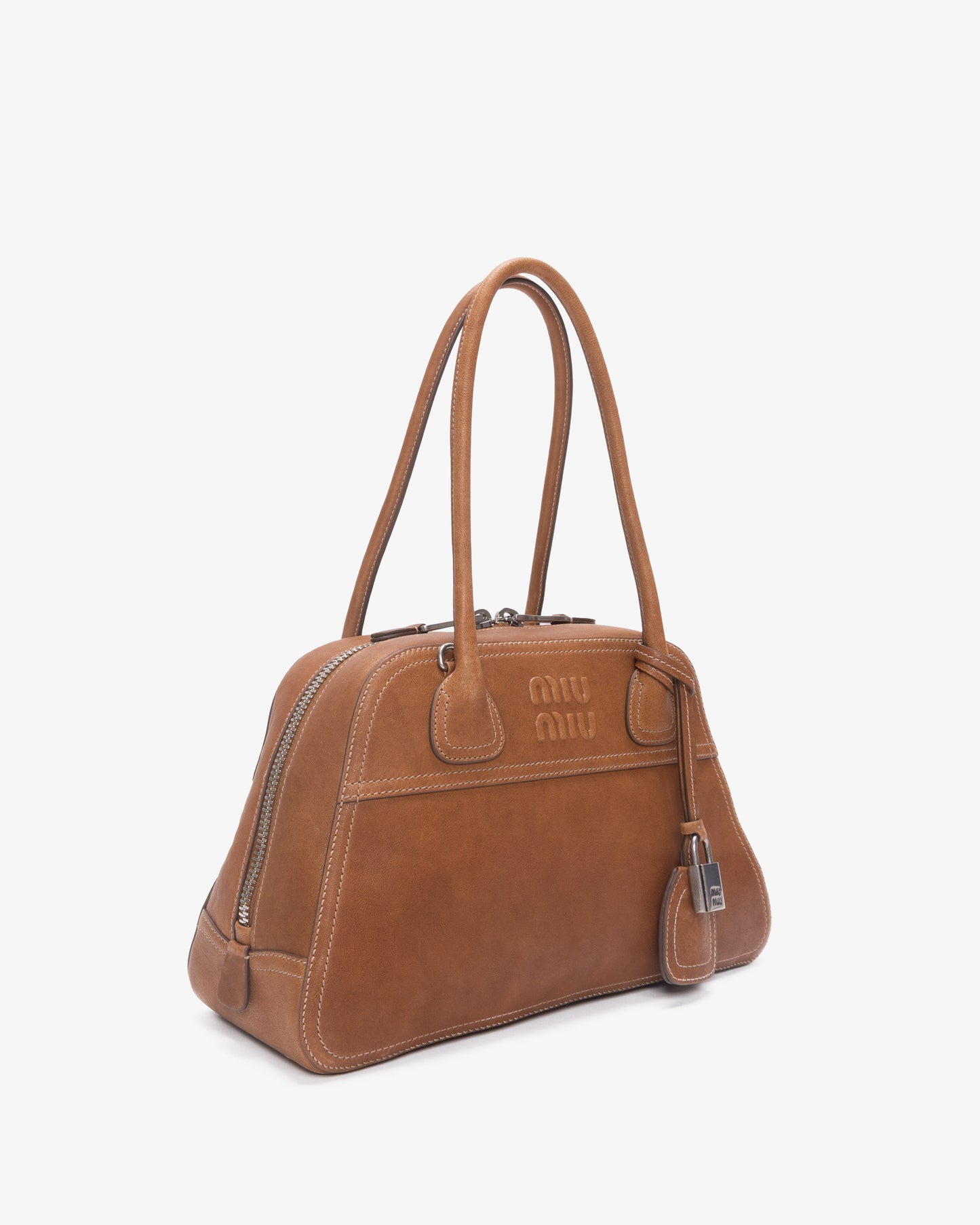 MIU MIU Hand Bag Caramel