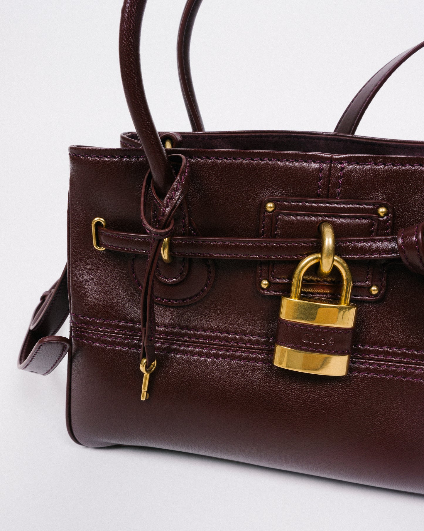 CHLOÉ Paddington Sling Burnt Red