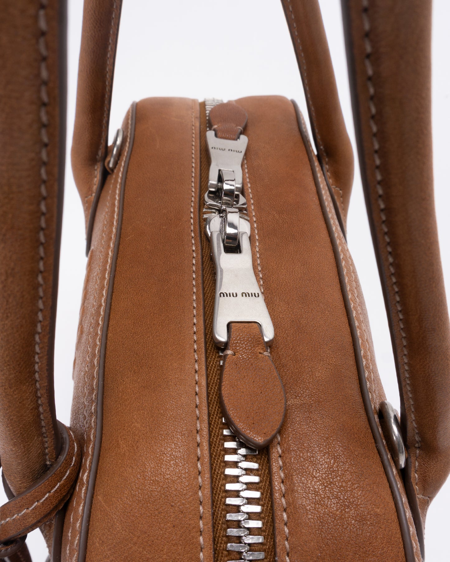 MIU MIU Hand Bag Caramel