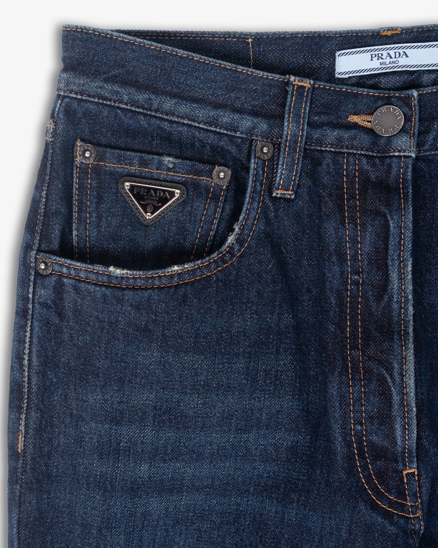 PRADA Denim Pants Blue