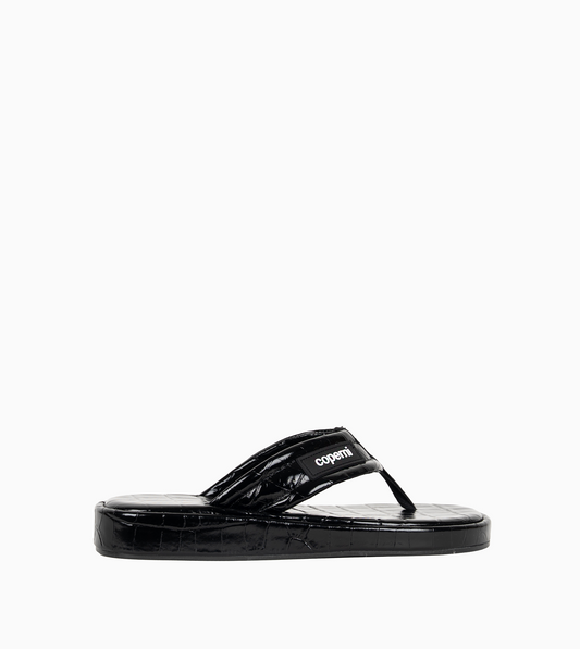 COPERNI- Croco Branded Flip Flop