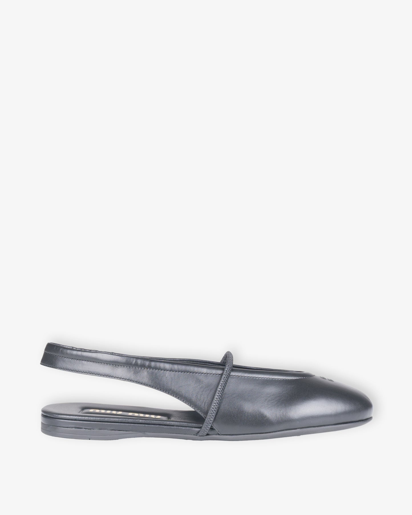 MIU MIU Flat - Heeled Shoes Black