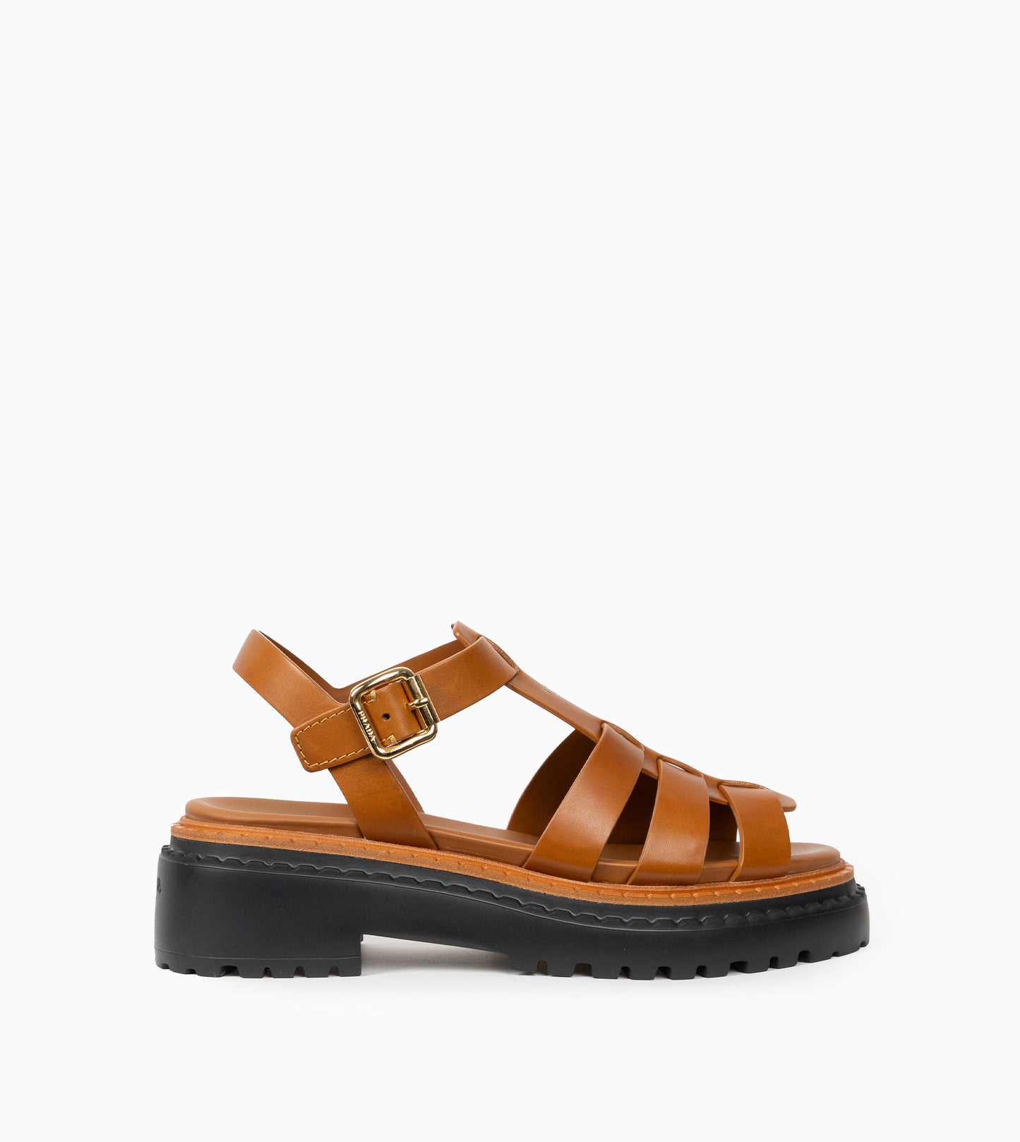 PRADA- Leather Sandals