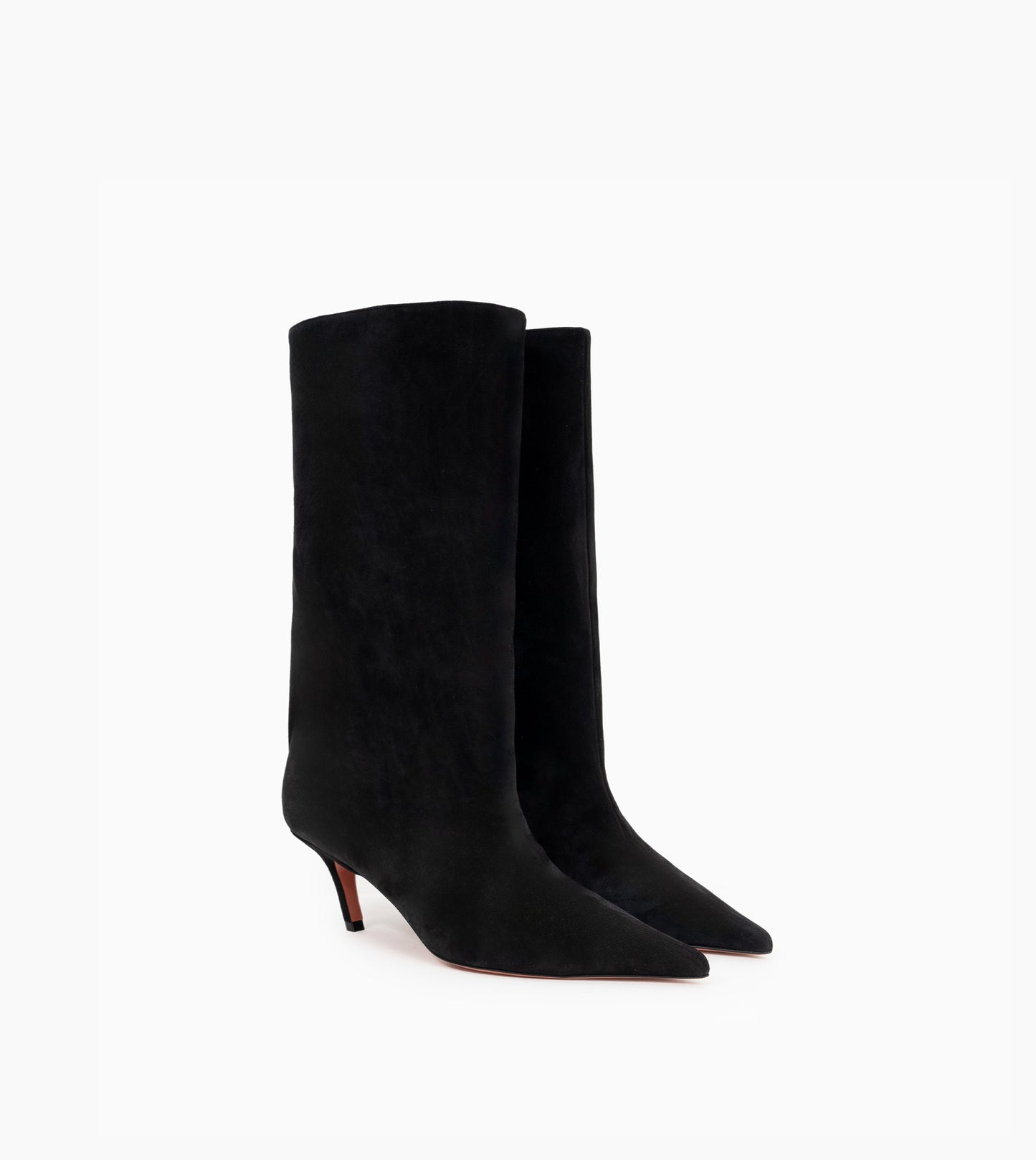 FIONA BOOT 60 SUEDE BLACK 60 MM AMINA  BLACK - 35329