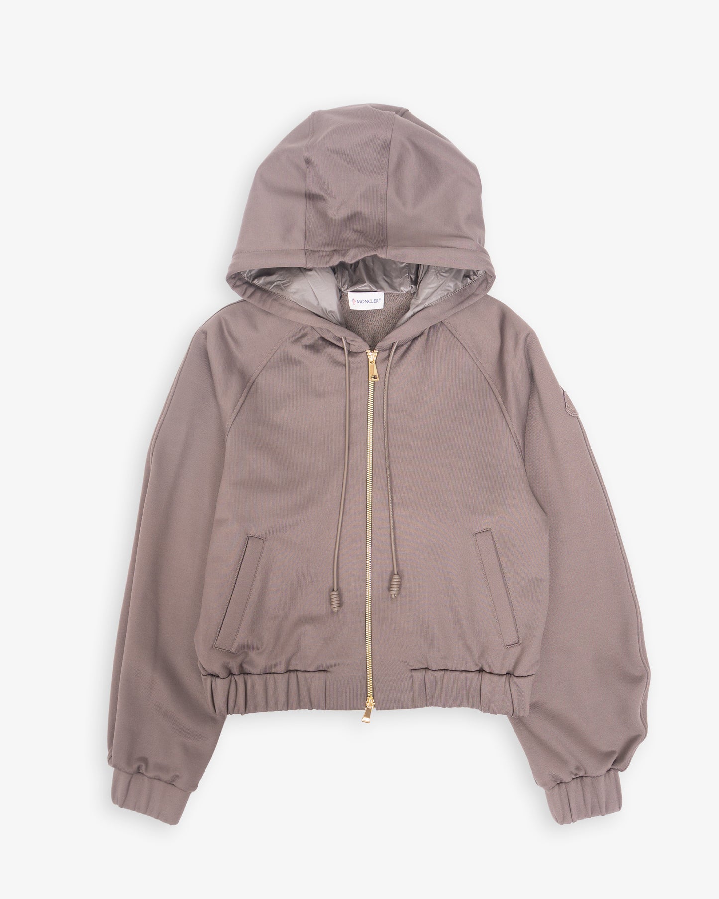 MONCLER Zip Up Cardigan Blue