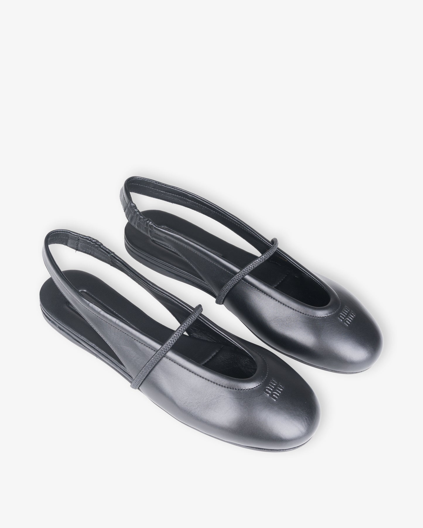 MIU MIU Flat - Heeled Shoes Black