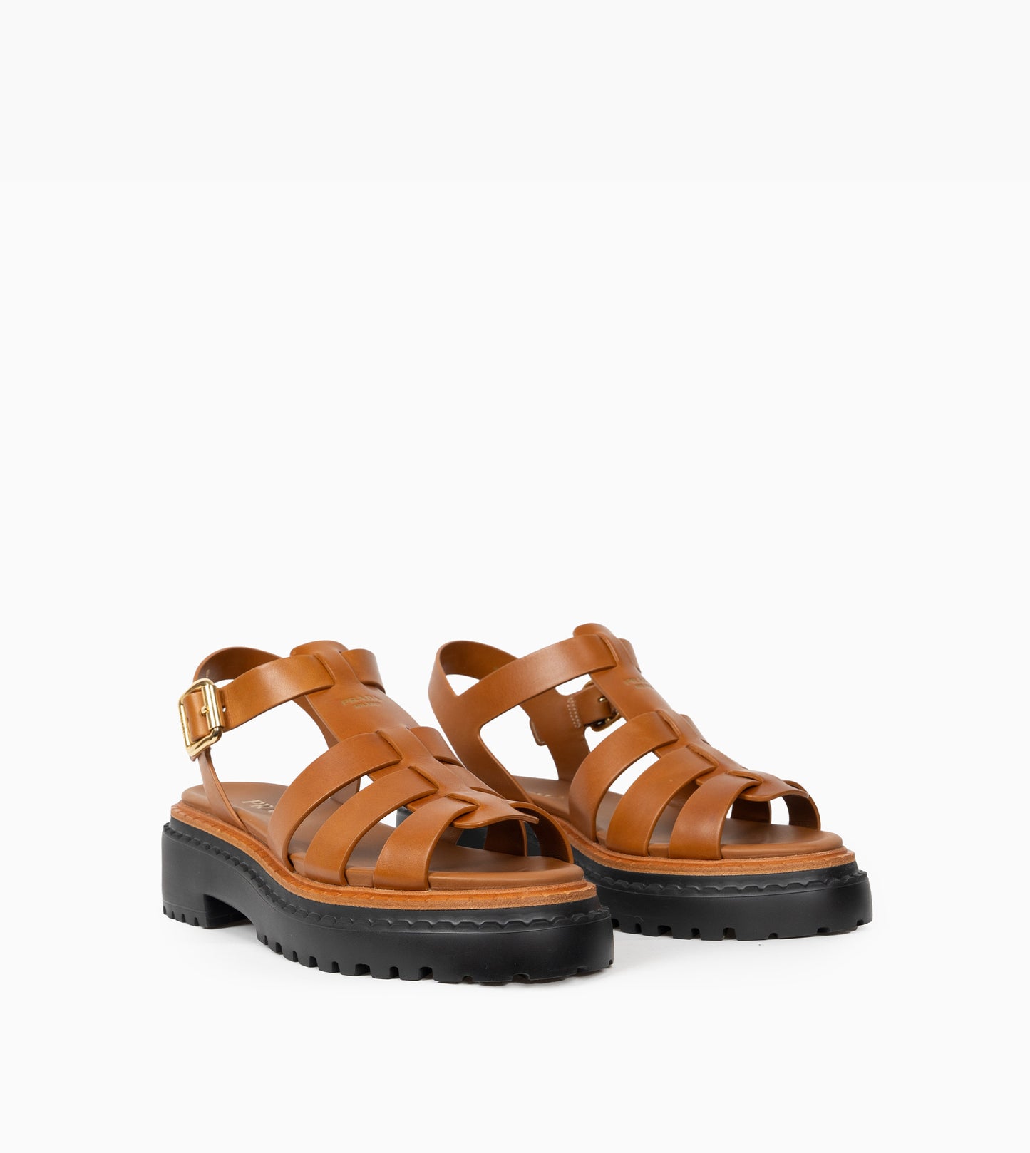 PRADA- Leather Sandals