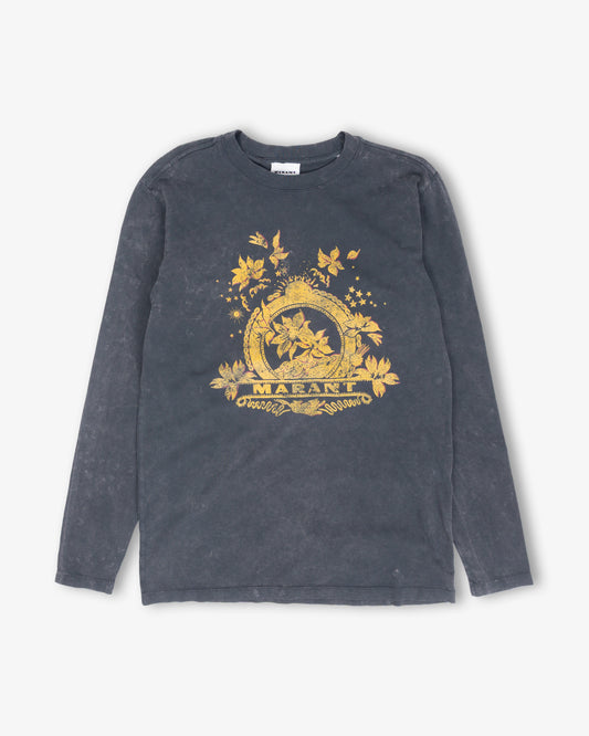 ISABEL MARANT Martine T-Shirt GA Faded Black