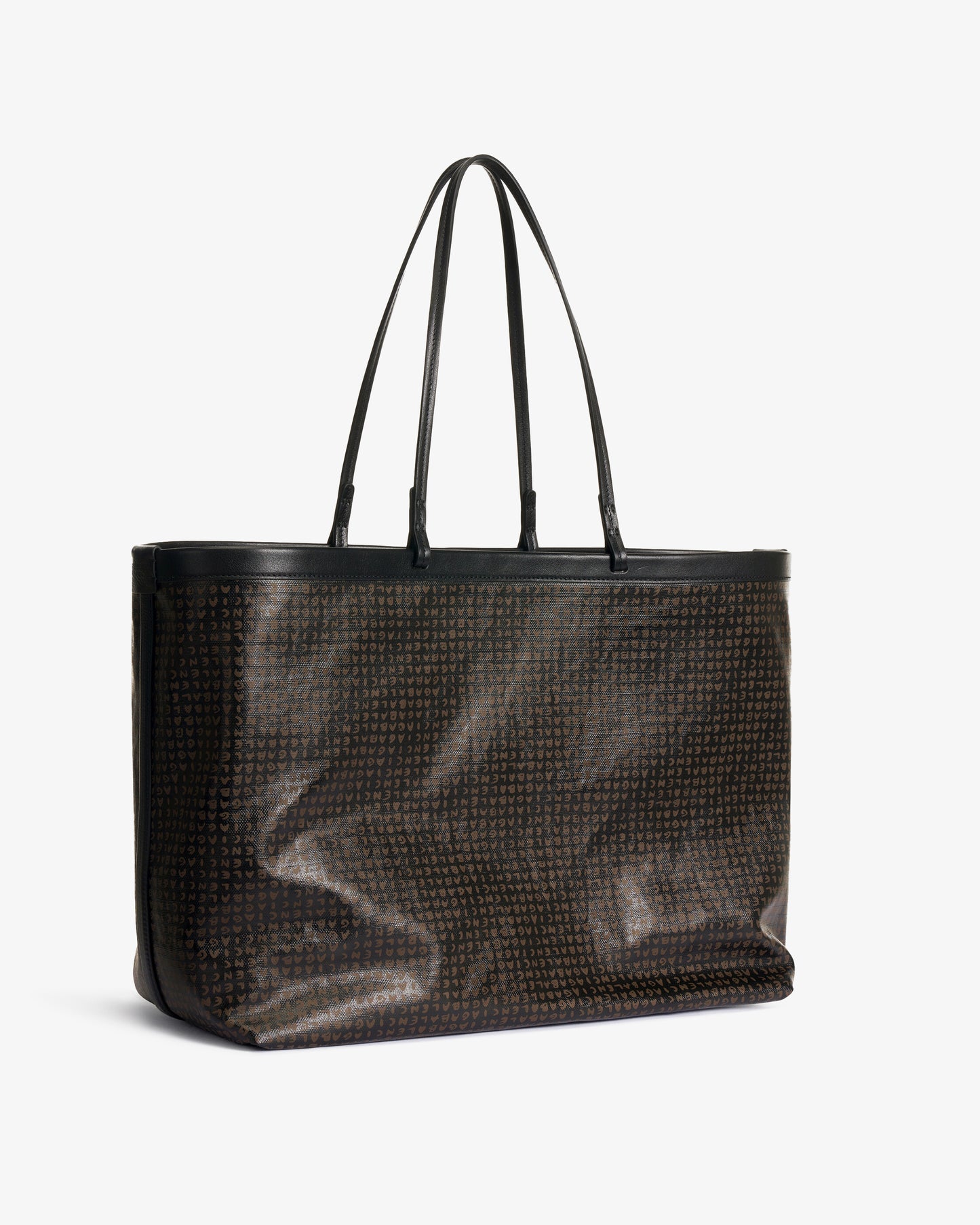 BALENCIAGA Bag with Det. Pochette Black & Door Orange