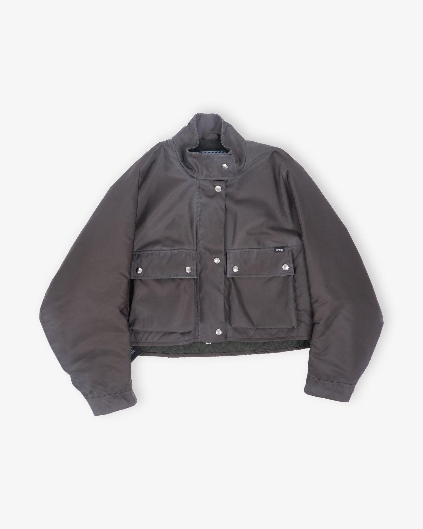 PRADA Outerwear Jacket Piombo